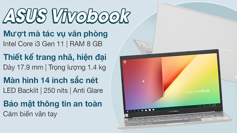Asus VivoBook A415EA i3 (EB1748W)